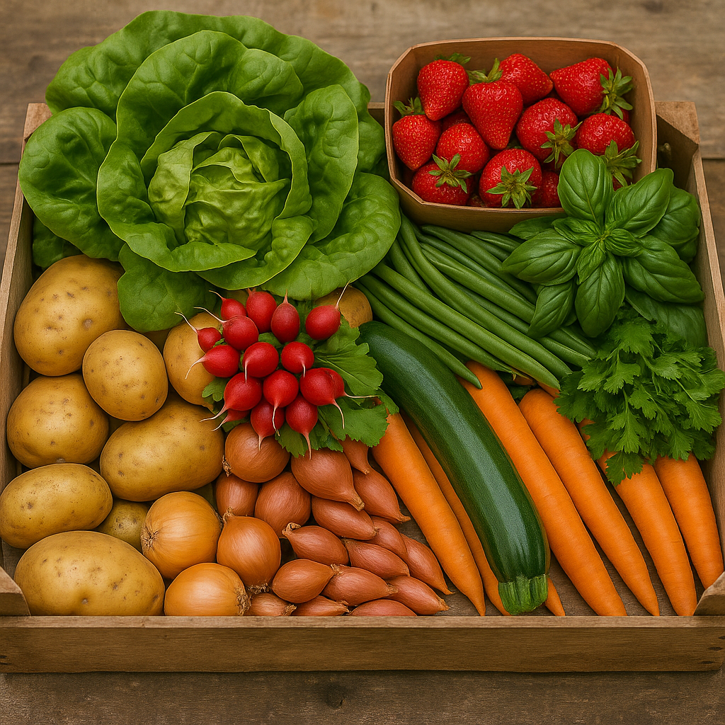 Panier bio pour 2 à 3 personnes